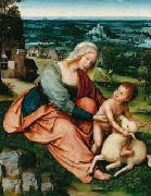 Quentin Matsys Madonna and Child with the Lamb. oil